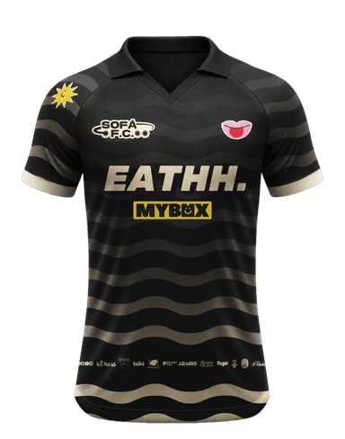 Jersey Sofá FC negro frente