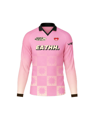 Jersey Sofá FC rosa frente